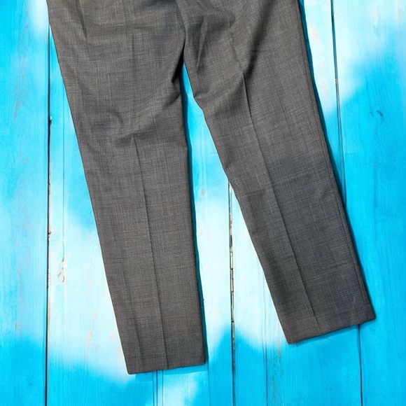 NWOT Reiss ‘Layton’ Slim Fit Wool Blend Suit Trousers in Grey Size 4 - Picture 16 of 16